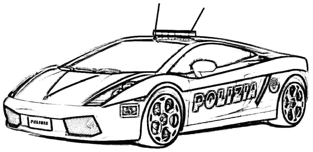 1233x600 Elegant Car Coloring Pages Printable Be Best Police Car Coloring