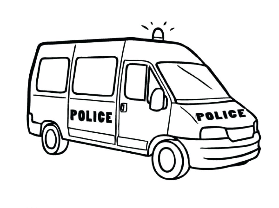 960x716 Police Car Coloring Page Police Car Drawing Coloring Page Police