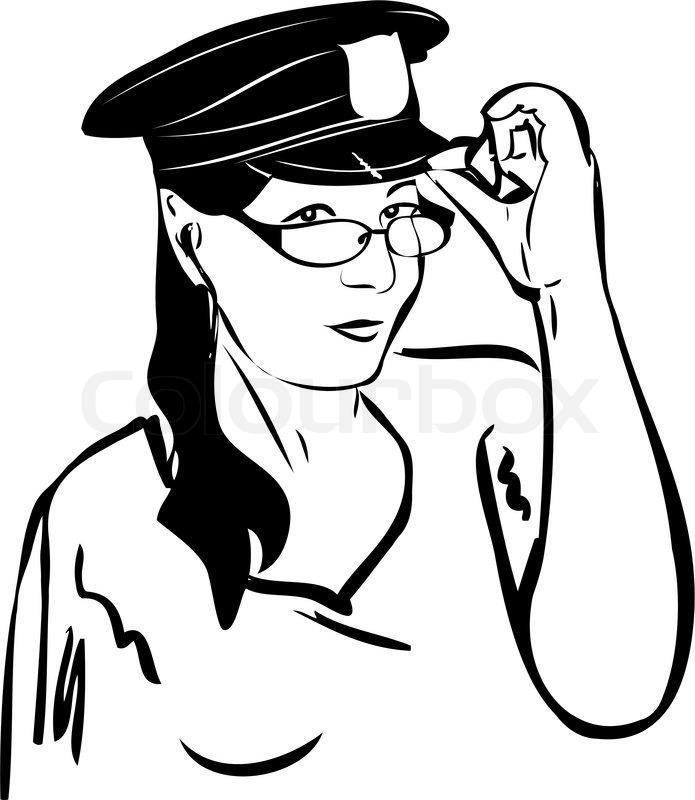 695x800 How To Draw A Police Hat Group