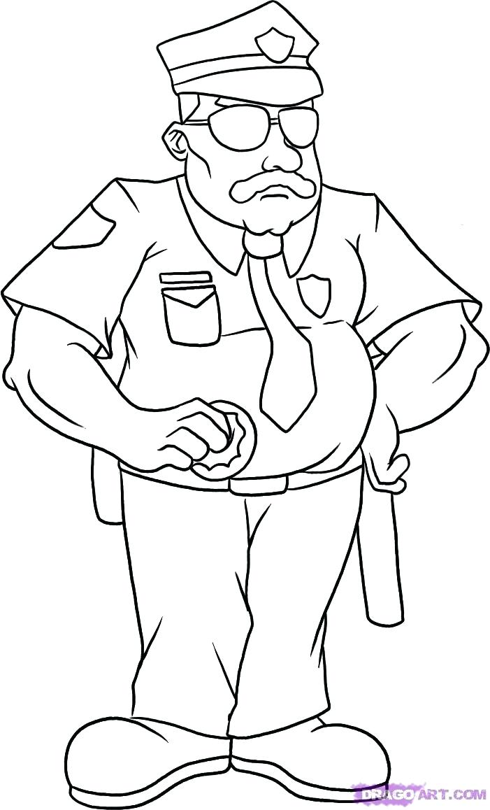 701x1158 Beautiful Police Hat Template Images