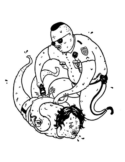 495x640 Cops Zine, Drawings And Illustrations