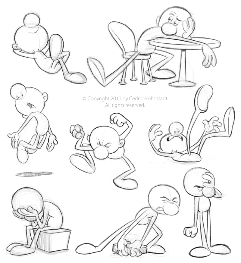 800x873 Sketchbook Update Pose Studies