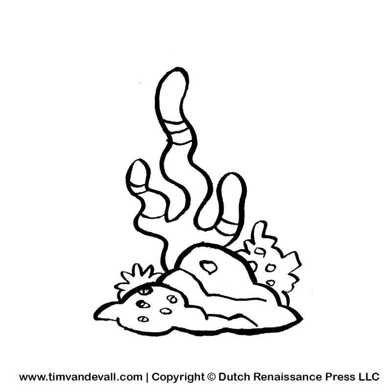 Coral Cartoon Drawing at GetDrawings | Free download