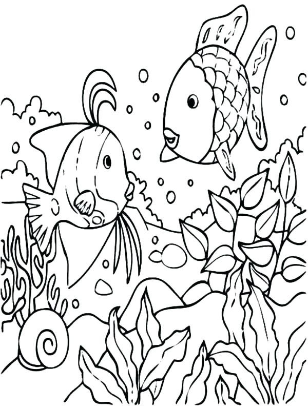 600x800 Coral Reef Coloring Sheet Tropical Fish Coral Reef Coloring Page