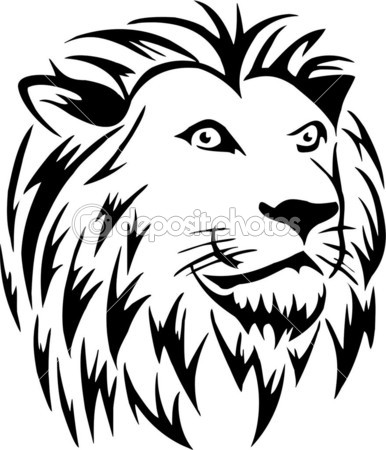 386x450 Vectorized Logo Performed With Coreldraw X5 Lions Head For Pat'S