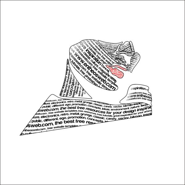 600x600 Awesome Typography Graphic Design In Coreldraw