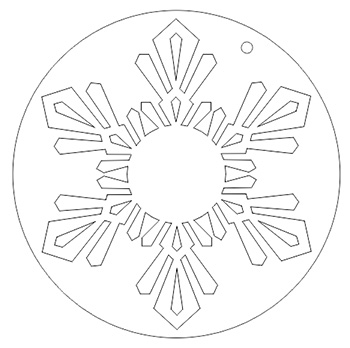 350x348 How To Create A Snowflake Ornament In Corel X6