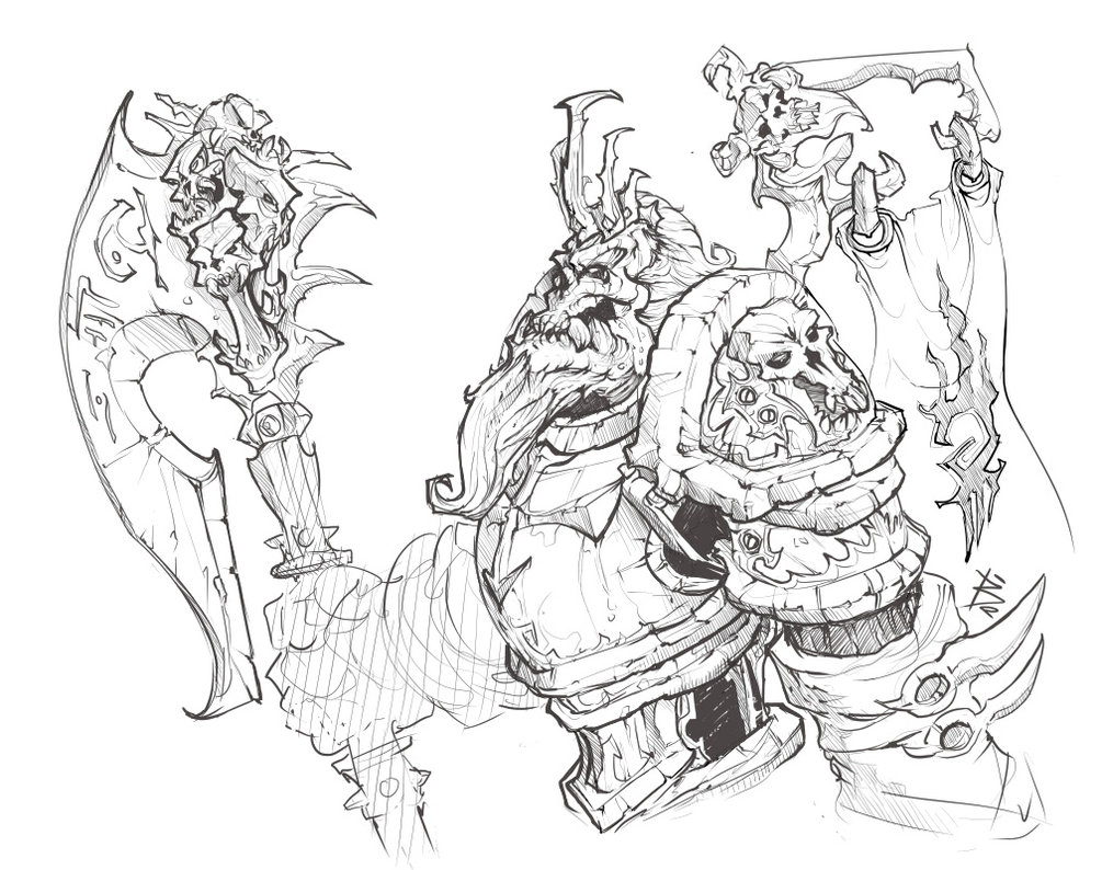 1005x794 More Coreldraw Sketching By Wintergoesdraw