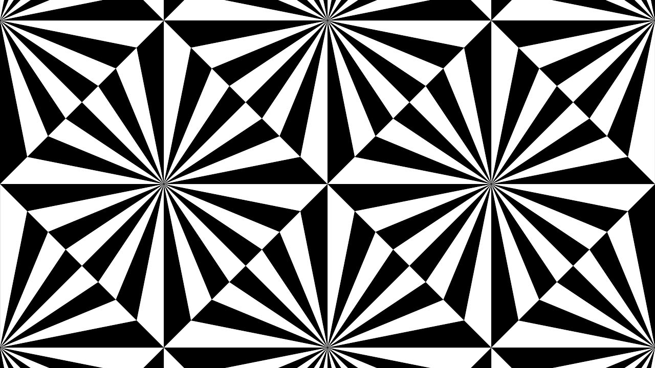 1280x720 Simple Geometric Drawings ( Black Amp White ) In Coreldraw 2017
