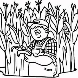 300x300 Corn Field Coloring Pages Sketch Template It's National Corn