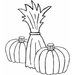 300x300 Corn Stalk Pictures To Color Free Download