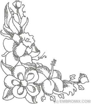 307x350 Flowers Corner Zentangles And Other Inspirations