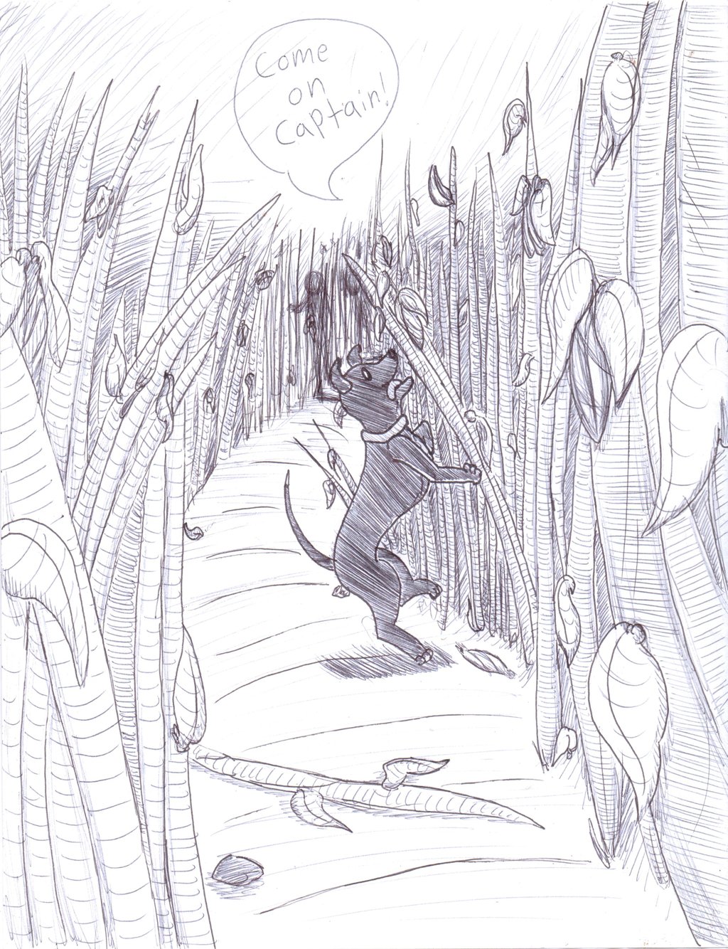 1024x1334 Drawlloween2017 Cornfield Capers! By Nannasalwayswatching