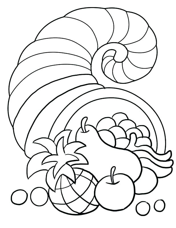 618x800 Free Thanksgiving Coloring Pages For Kids Corn Stalk Coloring