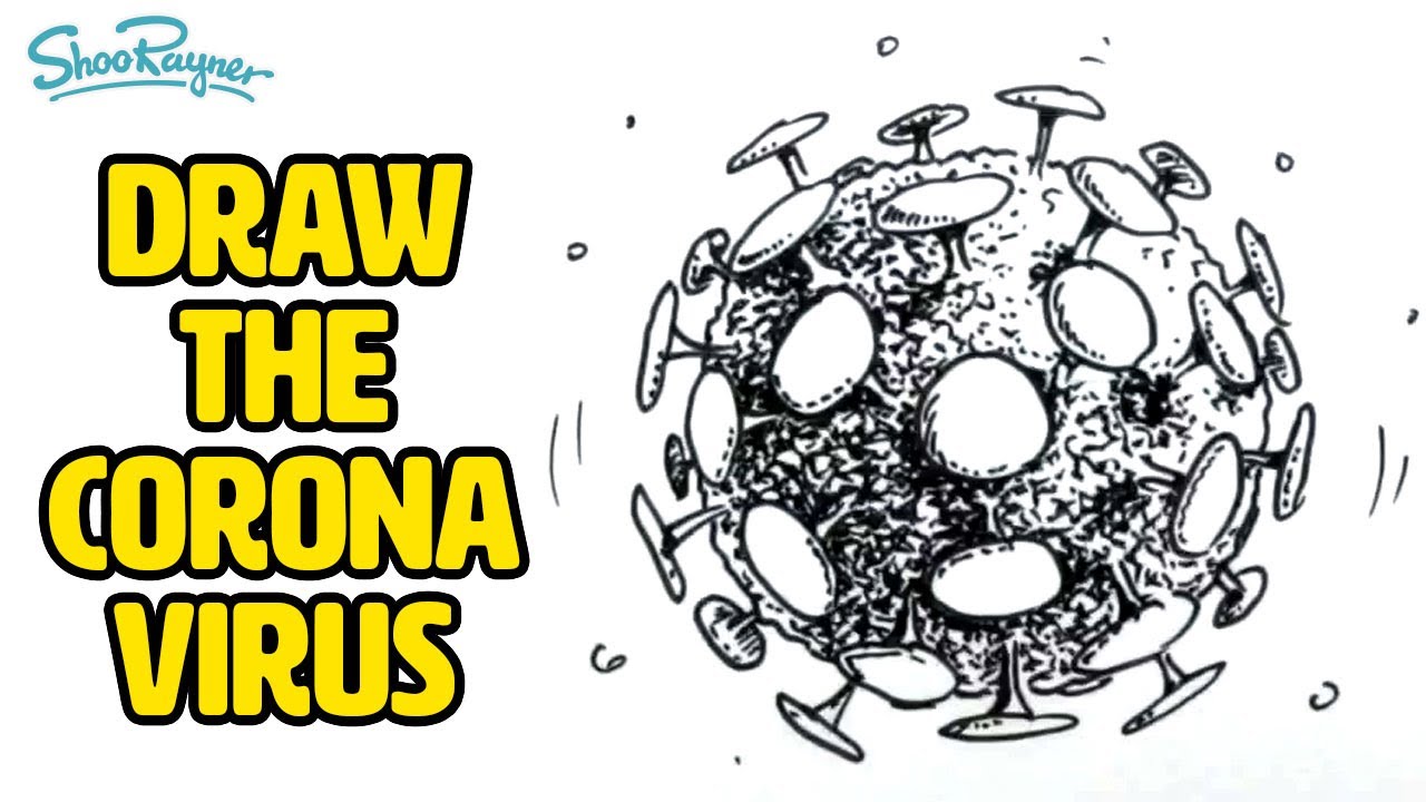 1280x720 Coronavirus disease drawing