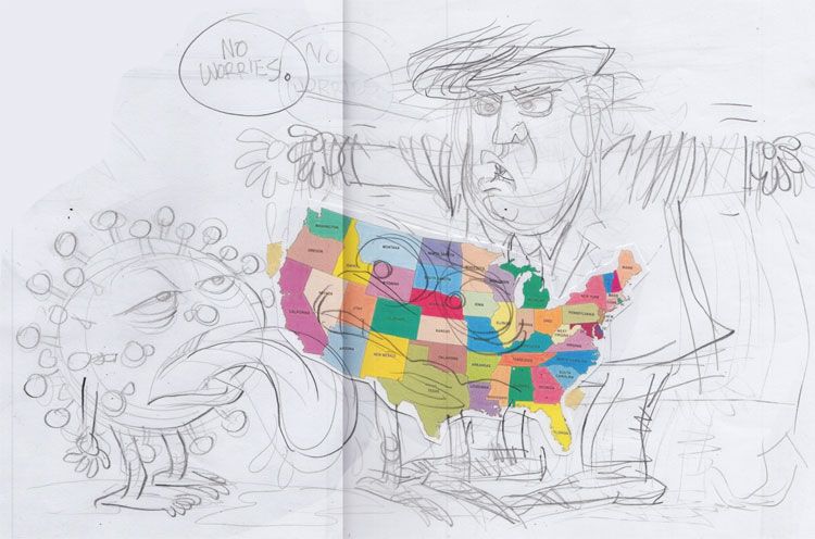 750x496 Coronavirus drawing