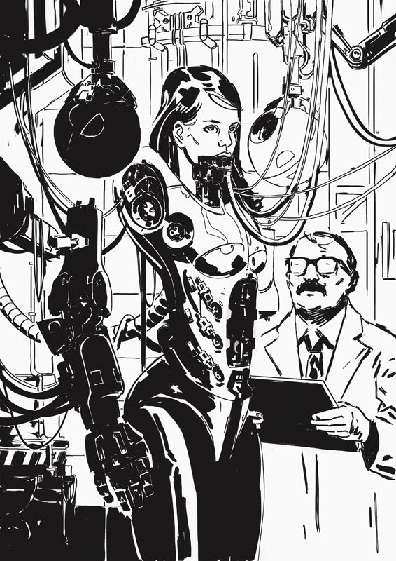 566x800 Fuckyeahcyber Punk Bot By Maykrender Follow For More Corporate