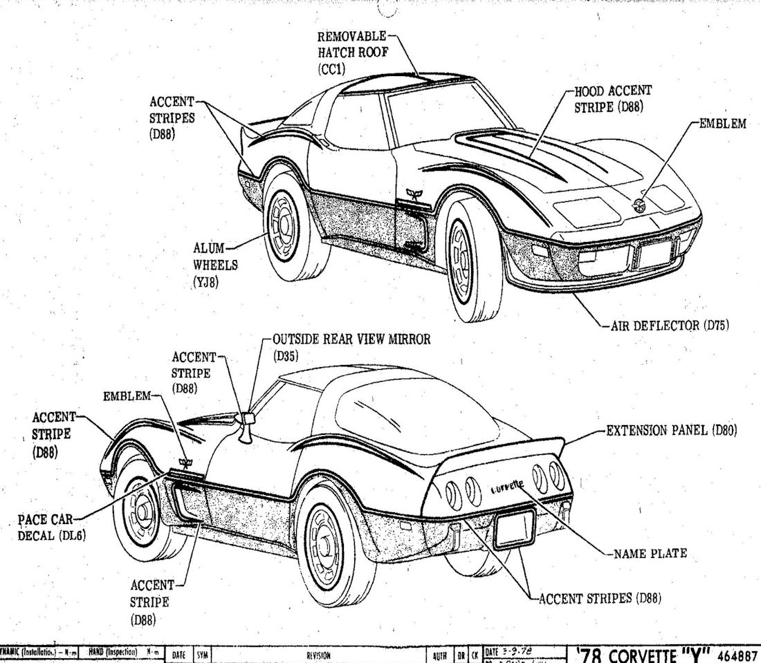 1100x959 1978 Corvette Factory Assembly Instruction Manual