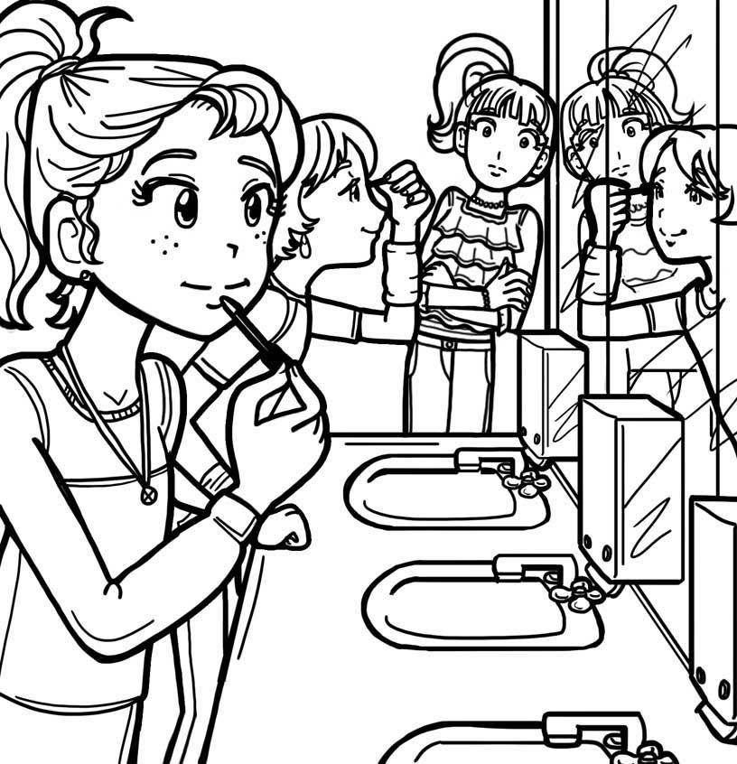 816x846 When Your Friends Wear Makeup And You Don'T Want To Dork Diaries