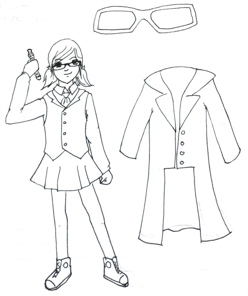 818x976 Tenth Doctor Costume Sketch By Wolframlogistics