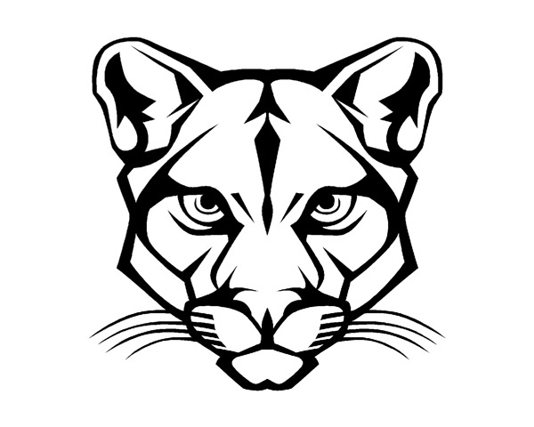Cougar Head Drawing at GetDrawings | Free download