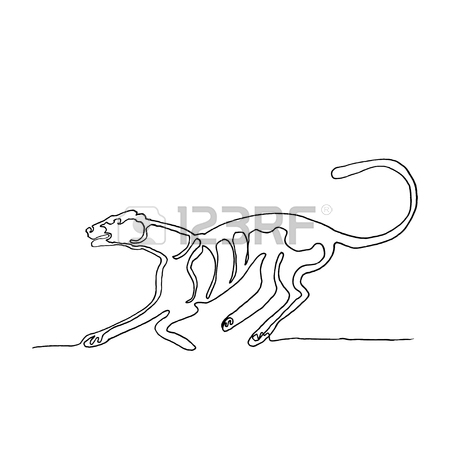 450x450 Continuous One Line Drawing. Speed Fighter. Air Force. Military