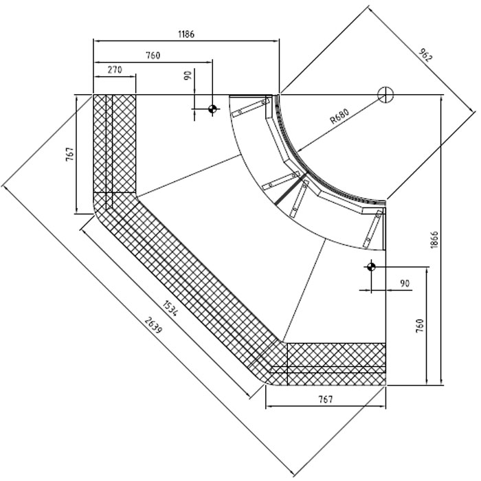 700x700 Professional Refrigerators