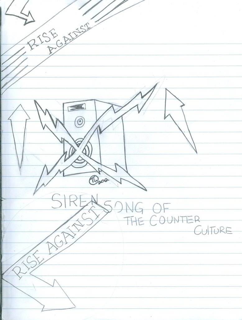 778x1028 Siren Song Of The Counter Culture Drawing By Echelonmars14