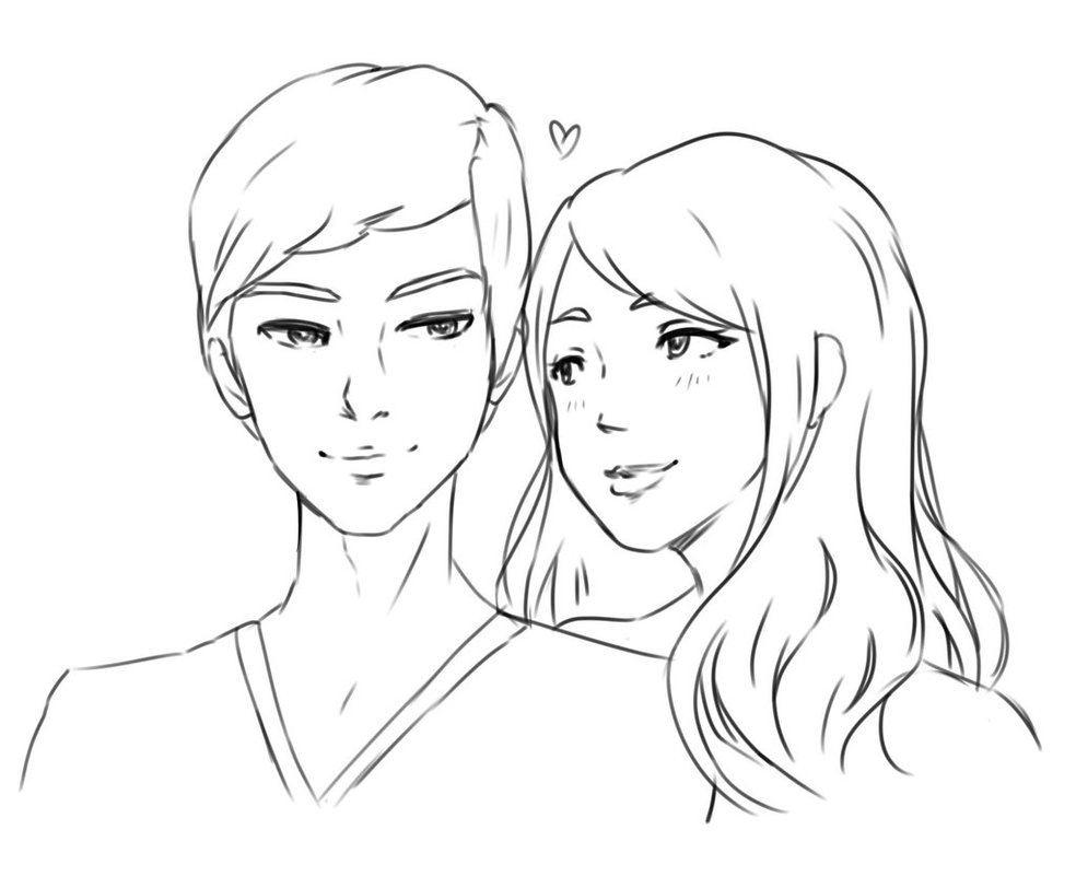 Couple Drawing