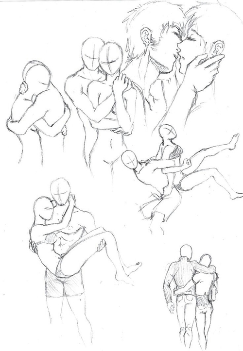 500x723 Draw Sketches Couple Shared By Plue Manga On We Heart It