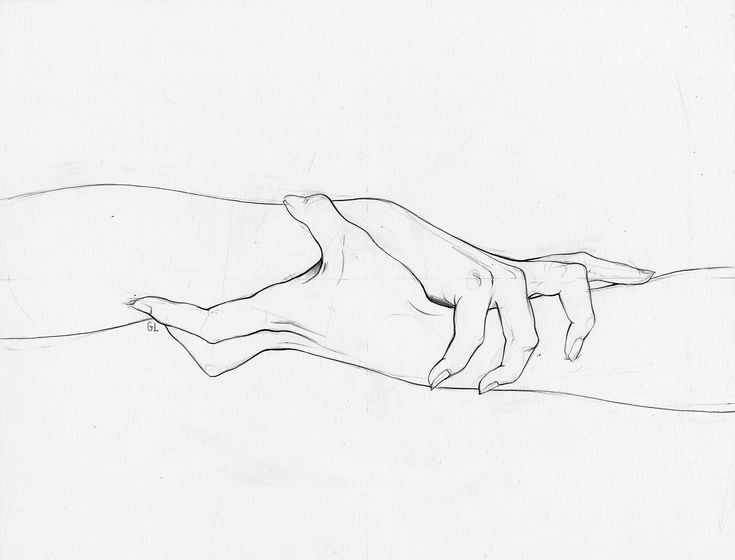 735x560 Pictures Boy Girl Hold My Hand Sketch,