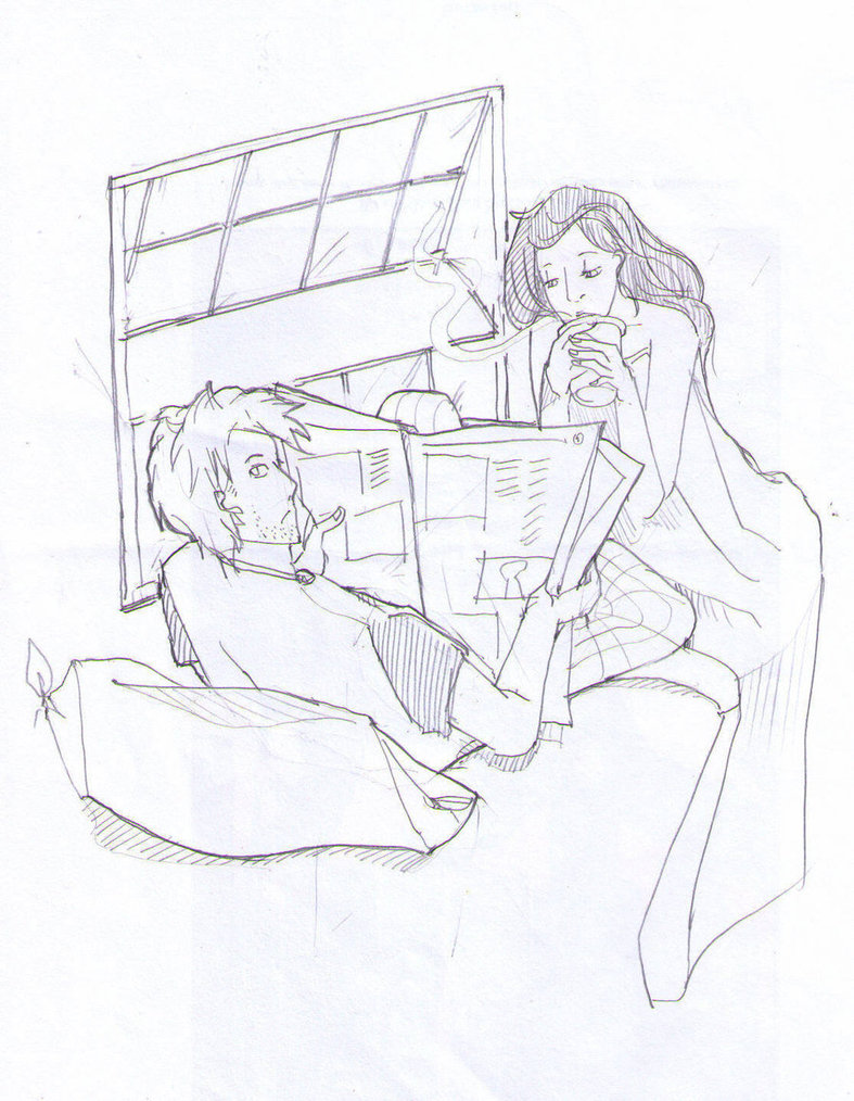 787x1014 Breakfast In Bed By Jarr07