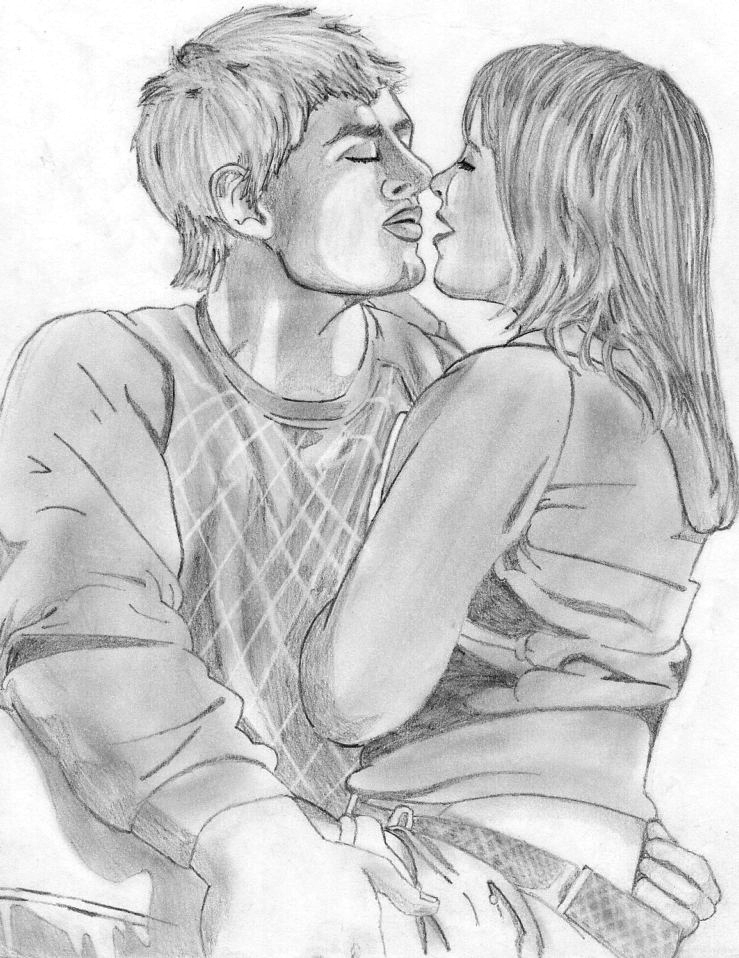 739x958 Kissing People Ii By Tigerroad