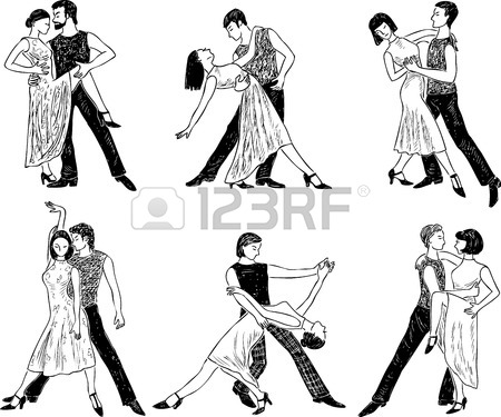 Couples Dancing Drawing at GetDrawings | Free download