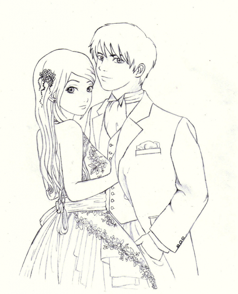 830x1024 Anime Couples Drawings Easy To Draw Anime Couples