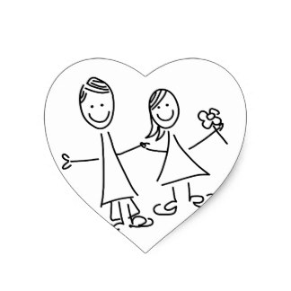 324x324 Love Couples Holding Hands Stickers Zazzle