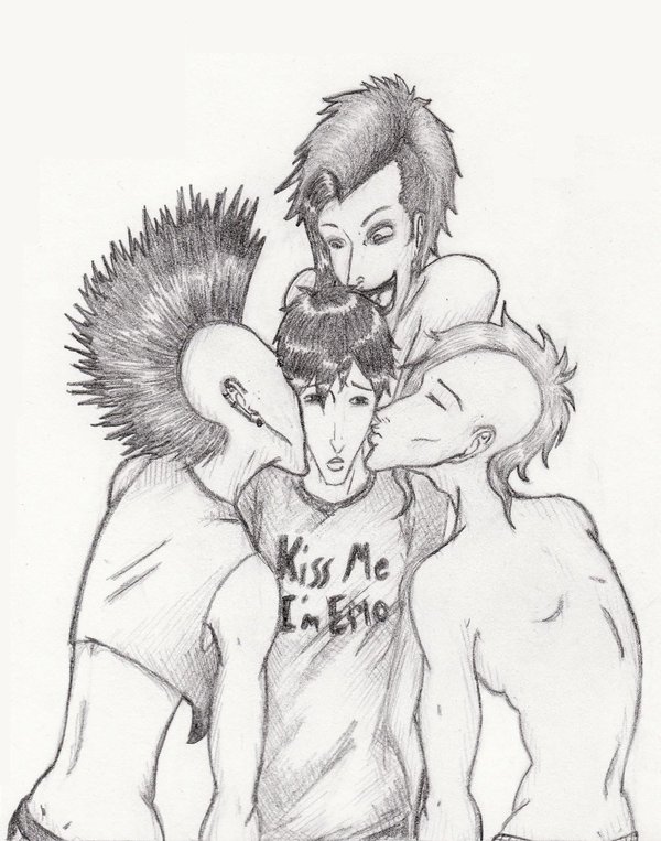 600x763 Kiss Me I'M Emo. By Trebeth