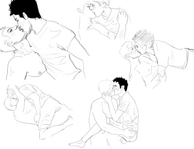 400x308 L16zew Couple Kissing Drawing