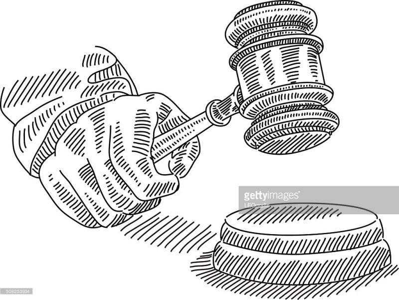 800x601 Judge Mallet Clipart