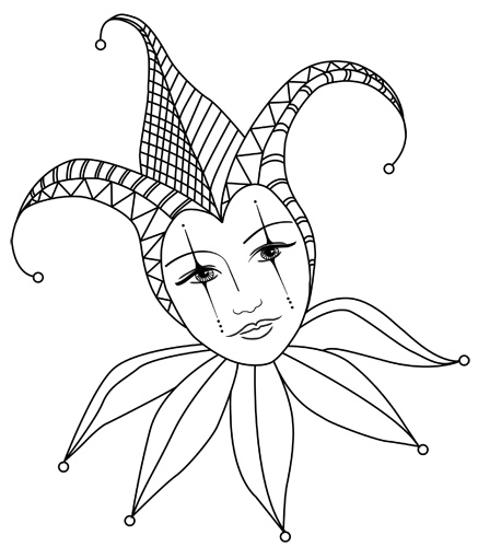 437x500 Lady Jes 1 Zentangles, Doodles And Drawings