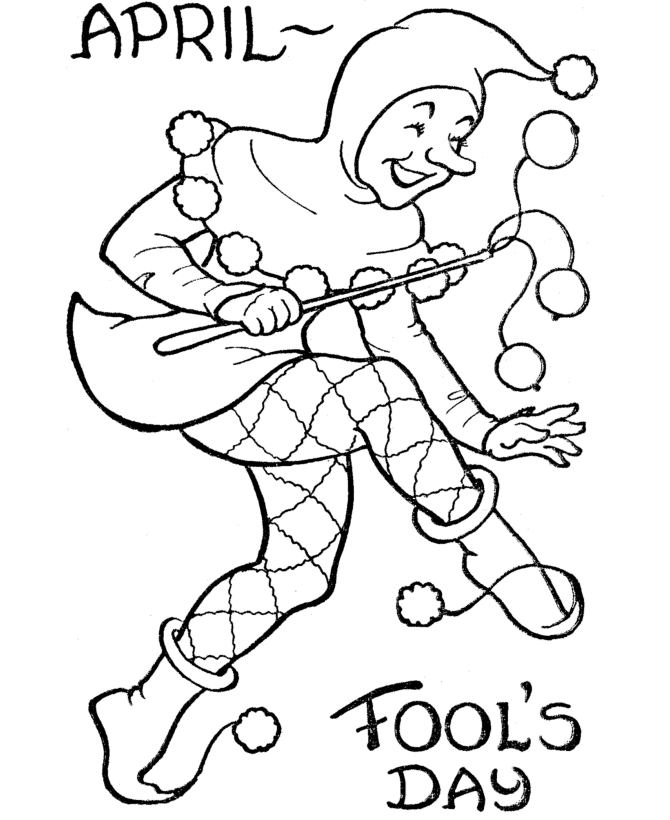 670x820 Bluebonkers April Fools Day Coloring Pages