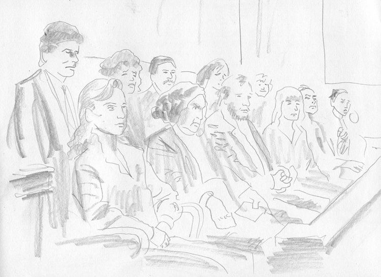 750x545 More Courtroom Sketch Art Top Shelf Productions