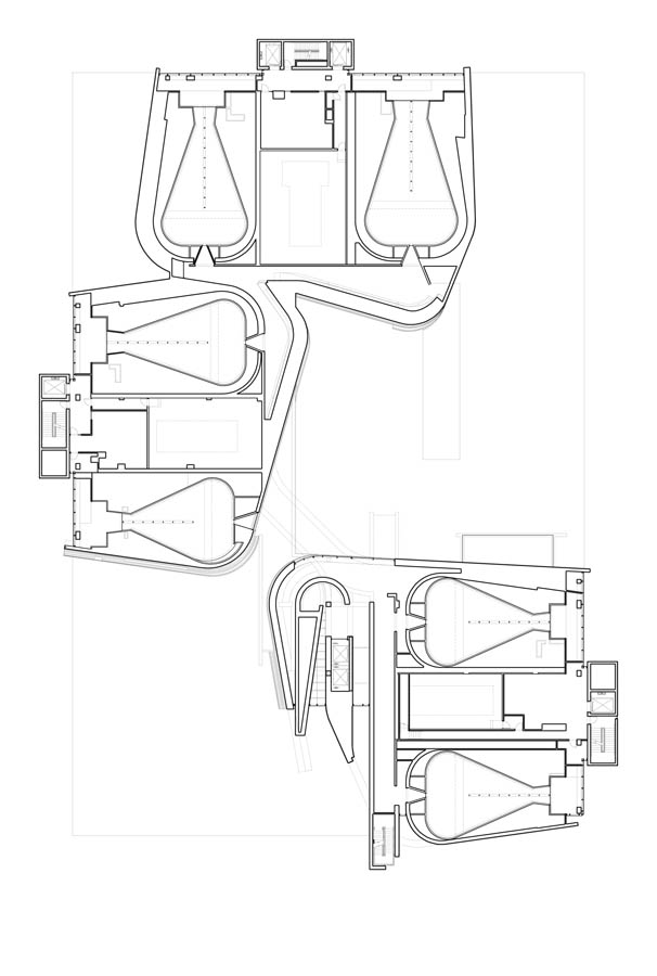 606x900 Morphosis, Federal Courthouse Portland, 4th Level The Plan