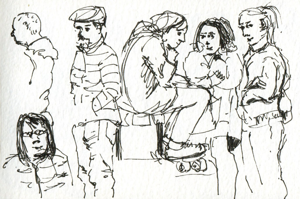 1030x686 Sketching Tips People As Stories Urban Sketchers