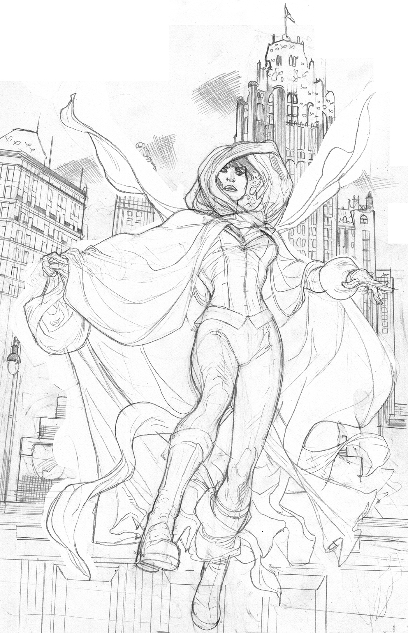 1400x2173 Ghost 1 Cover Pencil By On @