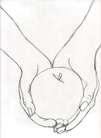 354x481 Twilight Book Cover Drawing By Iitasha