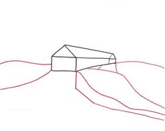 236x187 Drawing Tutorial Covered Bridge With Fence Row (Ages 7 10