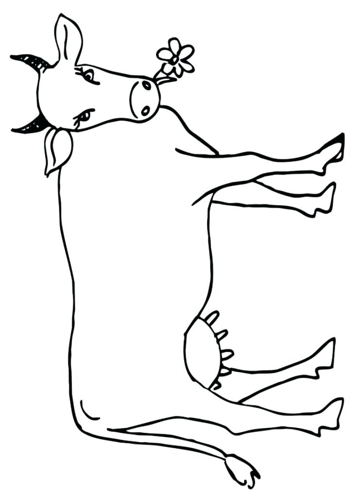 Cow Calf Drawing at GetDrawings | Free download