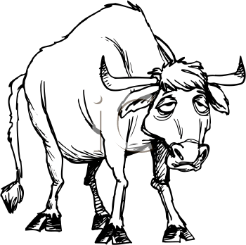 350x348 Cow Clipart Sick Cow