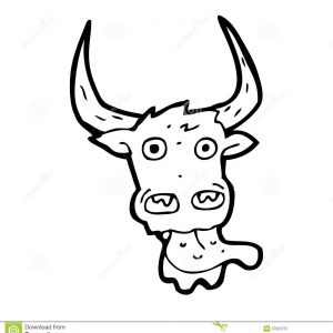 300x300 Cartoon Cow Face Royalty Stock Photography Image Cartoon Black